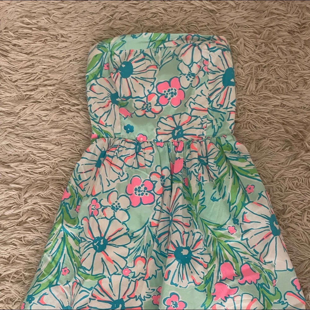 LILLY PULITZER NOT SOLD ANYMORE strapless dress